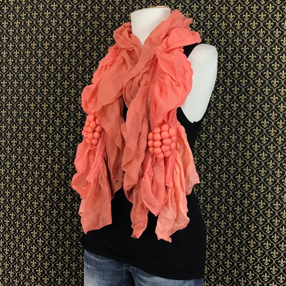 Anthro “Shadowed Vine Scarf” - Picture 2 of 9